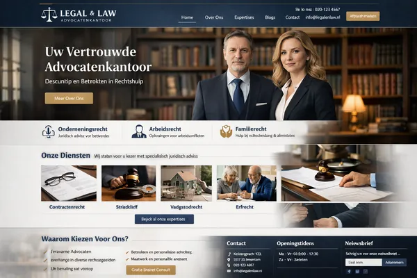 Law firm website design